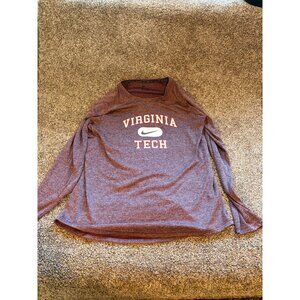 Virginia Tech Hookies Nike Long Sleeve Size XL
